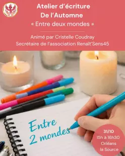 Atelier d'écriture de l'automne