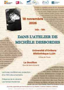 Dans l'atelier de Michèle Desbordes
