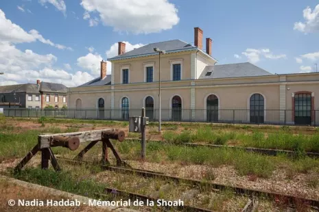 Visite de la gare et du site de l'ancien camp