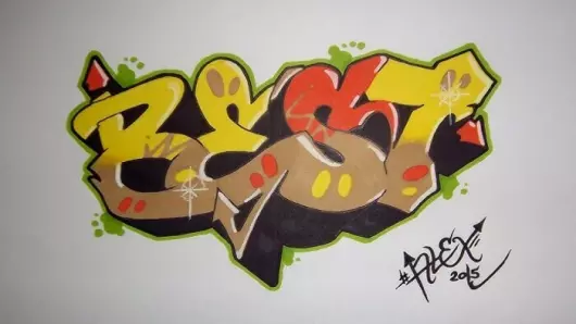Atelier : Graffiti sur papier