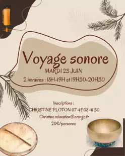 VOYAGE SONORE