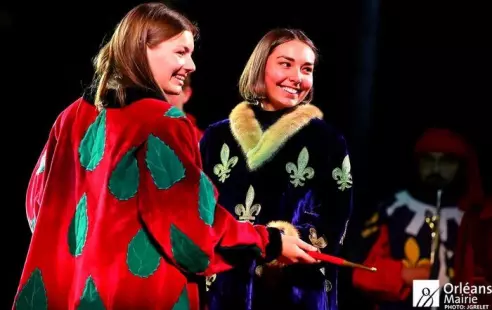 Cérémonie de remise de l’épée à Jeanne d’Arc