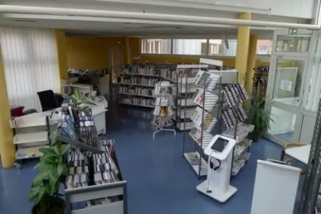 Visite de la médiathèque Madeleine