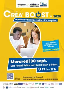 Créa'Boost, le salon de la création d'entreprise