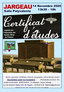 Certificat d'études