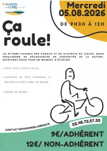 Ça roule ! Sortie vélo