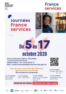 Portes ouvertes France Services du 05 au 17 octobre 2026 tout public