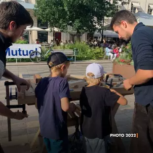 Ateliers avec les Compagnons du Tour de France