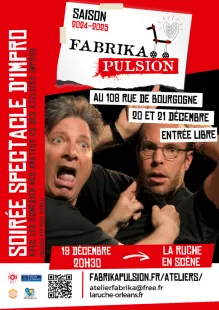 Soirées spectacles d'Improvisation de Fabrika Pulsion