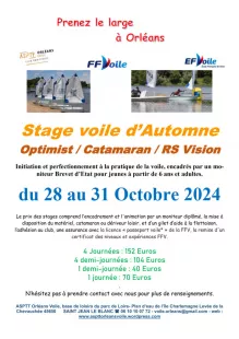 Stage voile d'automne