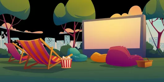 Cinéma en plein air