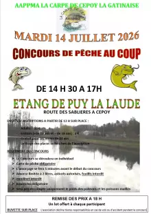 Concours de pêche – La Carpe de Cepoy