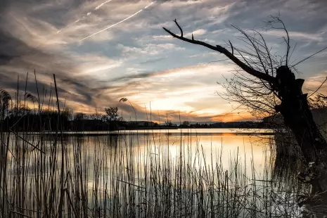 La Loire au crépuscule