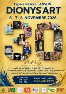 exposition artistique DIONYS'ART- 30 ans !