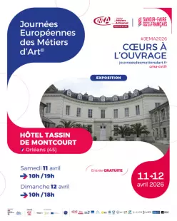 Le cœur dans chaque geste 2 - Rencontres avec celles et ceux qui font les métiers d'art, JEMA 2026, 