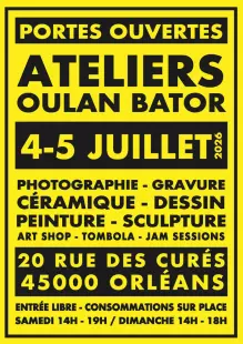 Portes ouvertes des Ateliers d’Artistes Oulan Bator