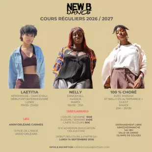 Cours de danse Dancehall, Afro, hip hop