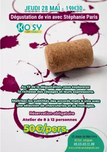 Dégustation de Vins
