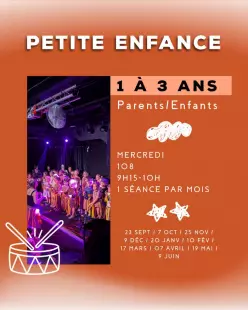 Éveil musical Parents/Enfants 1-3 ans