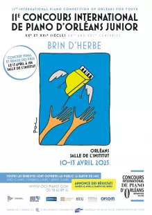 11e Concours international de piano d’Orléans junior “Brin d’herbe”