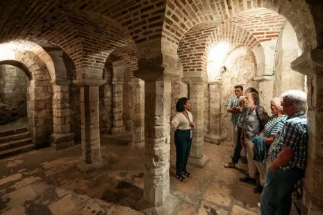 Visite guidée de la crypte Saint-Avit