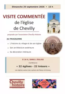 Visite commentée de l’église Saint-Germain de Chevilly
