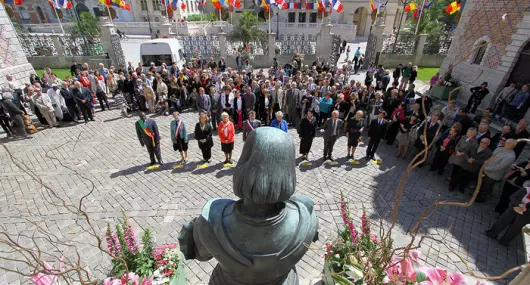 Hommage des villes jumelles à Jeanne d’Arc