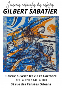 JOURNEE NATIONALE DES ARTISTES - Galerie Gilbert Sabatier