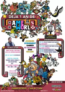GAMEWORLD FÊTE SES 1 AN