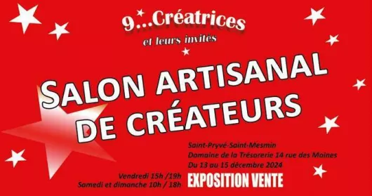 Salon artisanal de créateurs au Domaine de la Trésorerie