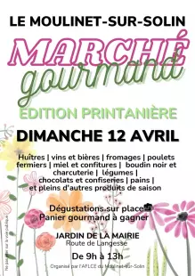 Marché gourmand de printemps