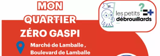 Atelier ''Mon Quartier Zéro Gaspi''