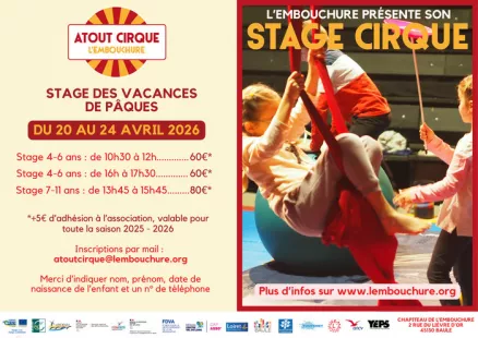 Stage Atout Cirque à Baule