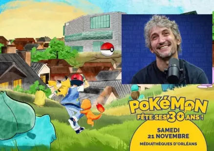 Conférence : Pokémon avec Julien Bardakoff