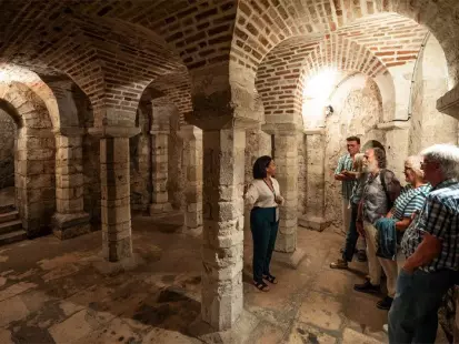 Visite guidée de la crypte Saint-Avit