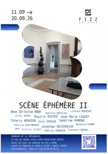 Exposition Hors les Murs de la Galerie Fizz - Peintures - Sculptures - verre et céramiques pour les