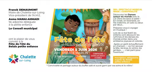 Fête de l'été du Relais petite enfance