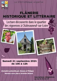 Flânerie historique et littéraire : Le quartier des vignerons à Châteauneuf