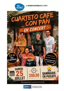 CUARTETO CAFE CON PAN concert