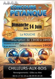 Concours de pétanque