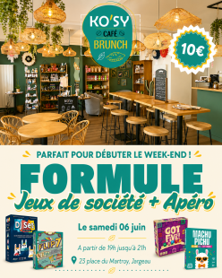 Jeux de société et Apéro