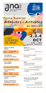 Portes ouvertes Ateliers d’Artistes du Gâtinais : Sylvie RIGAL