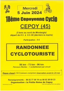 18ème Cepoyenne cyclo