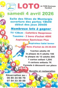 Loto de l'USM Montargis Handball
