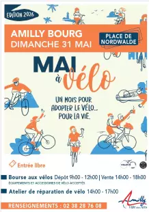 Mai à vélo