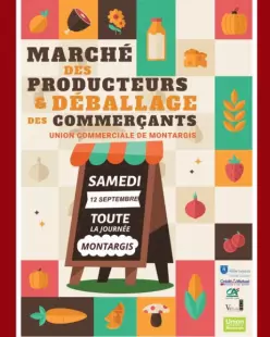 Marché des producteurs & déballage des commerçants