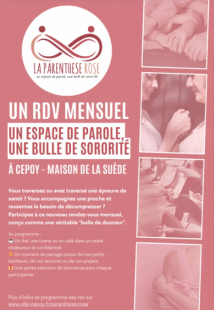 Parenthèse Rose - Rencontre d’octobre