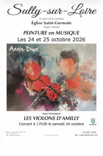 Concert Peinture en musique avec l'Orchestre les Violons d'Amilly