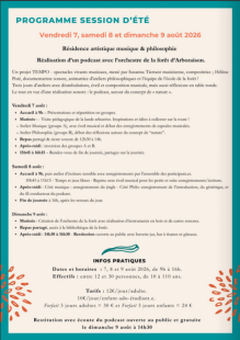 L'école de la forêt - session d'été