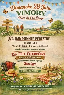 8h Randonnée pédestre & fête Champêtre